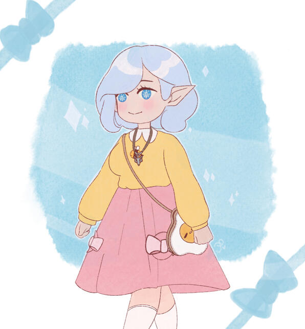 OC Sil in the Bee & Puppycat style