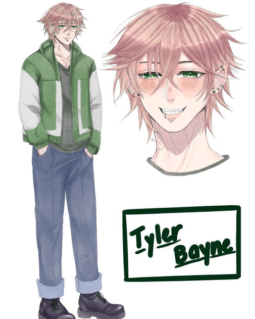 OC Tyler headshot/full body