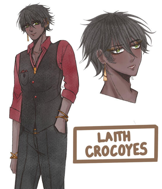 OC Laith headshot/thigh-up