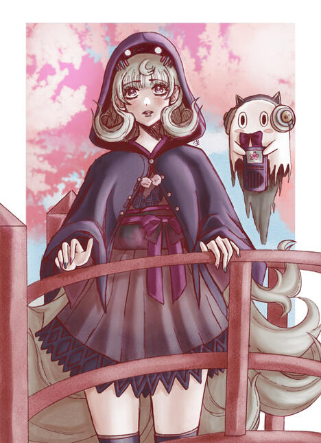 Reimu Endou Spring Art