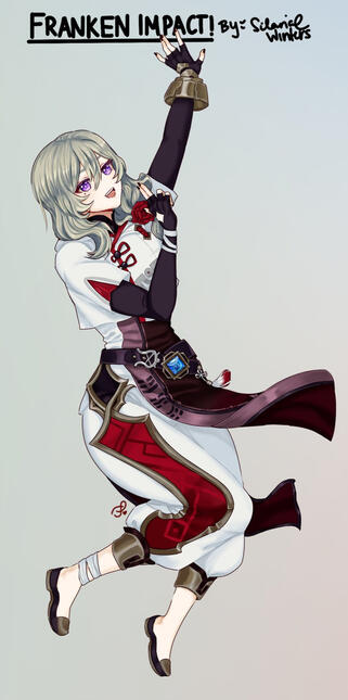 Franken Impact Character mashup fullbody