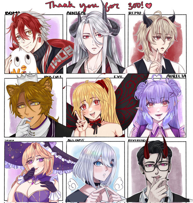 300 Follower Illustration